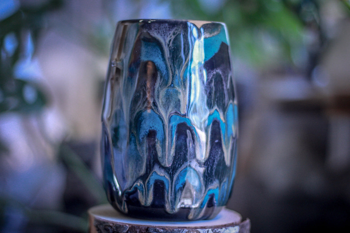 26-D Turquoise Grotto Stein Mug - TOP SHELF, 23 oz.