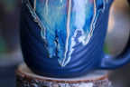 23-D New Wave Textured Mug - TOP SHELF, 21 oz.