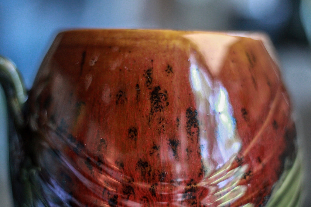 16-D Molten Melon Squat Textured Mug, 33 oz.