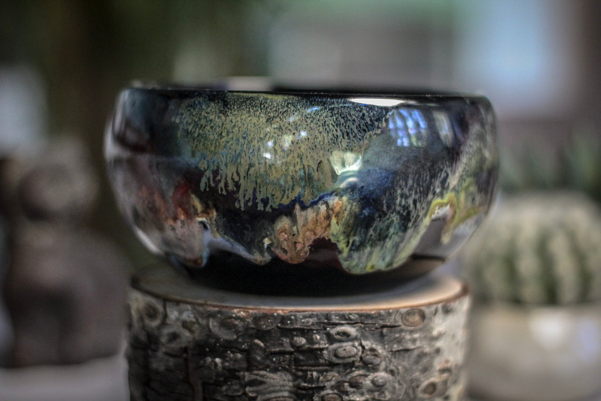 24-A Cosmic Grotto Bowl - TOP SHELF MISFIT, 18 oz.