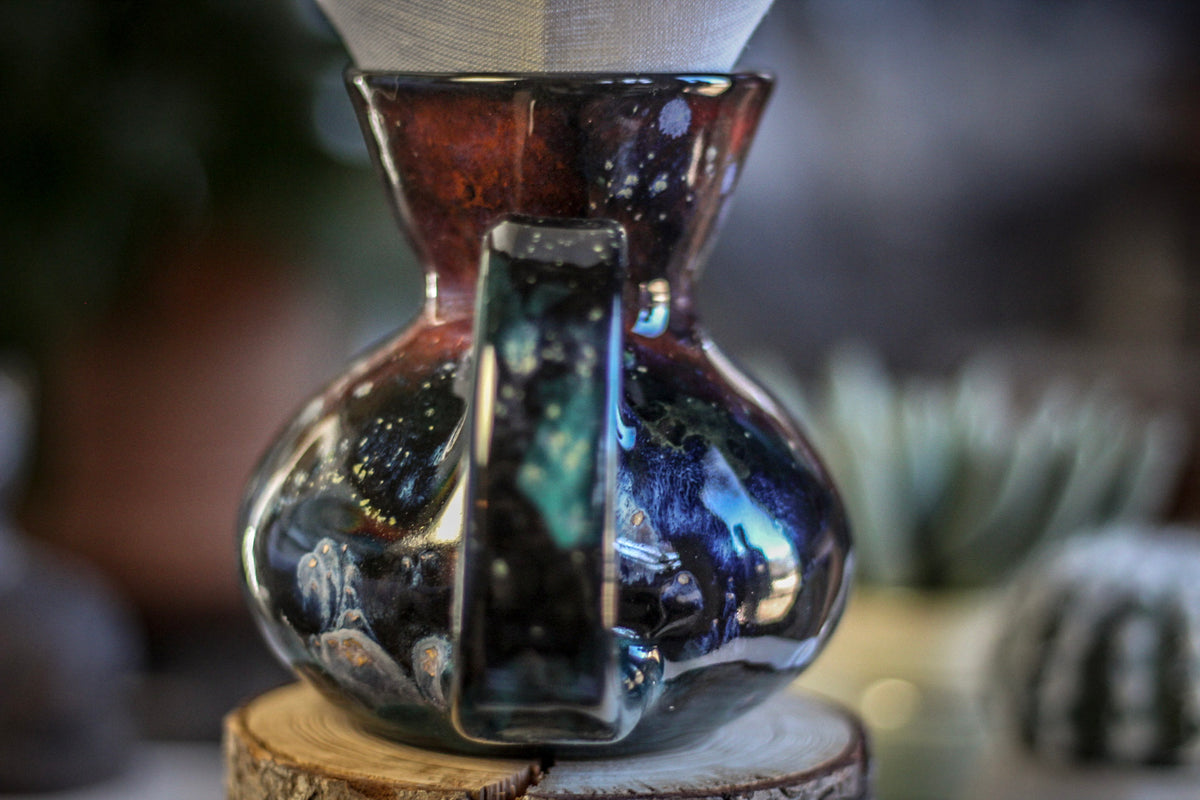 24-A Rainbow Stellar Coffee Pitcher, 17 oz.