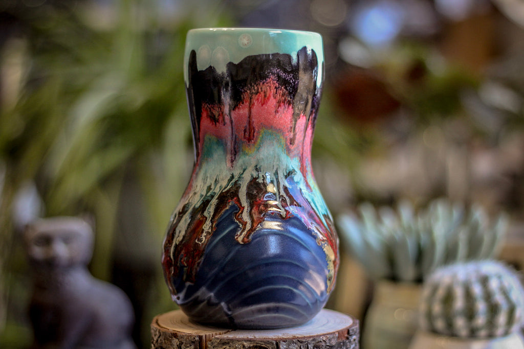 01-A Wonderland PROTOTYPE Textured Gourd Mug - TOP SHELF, 23 oz.