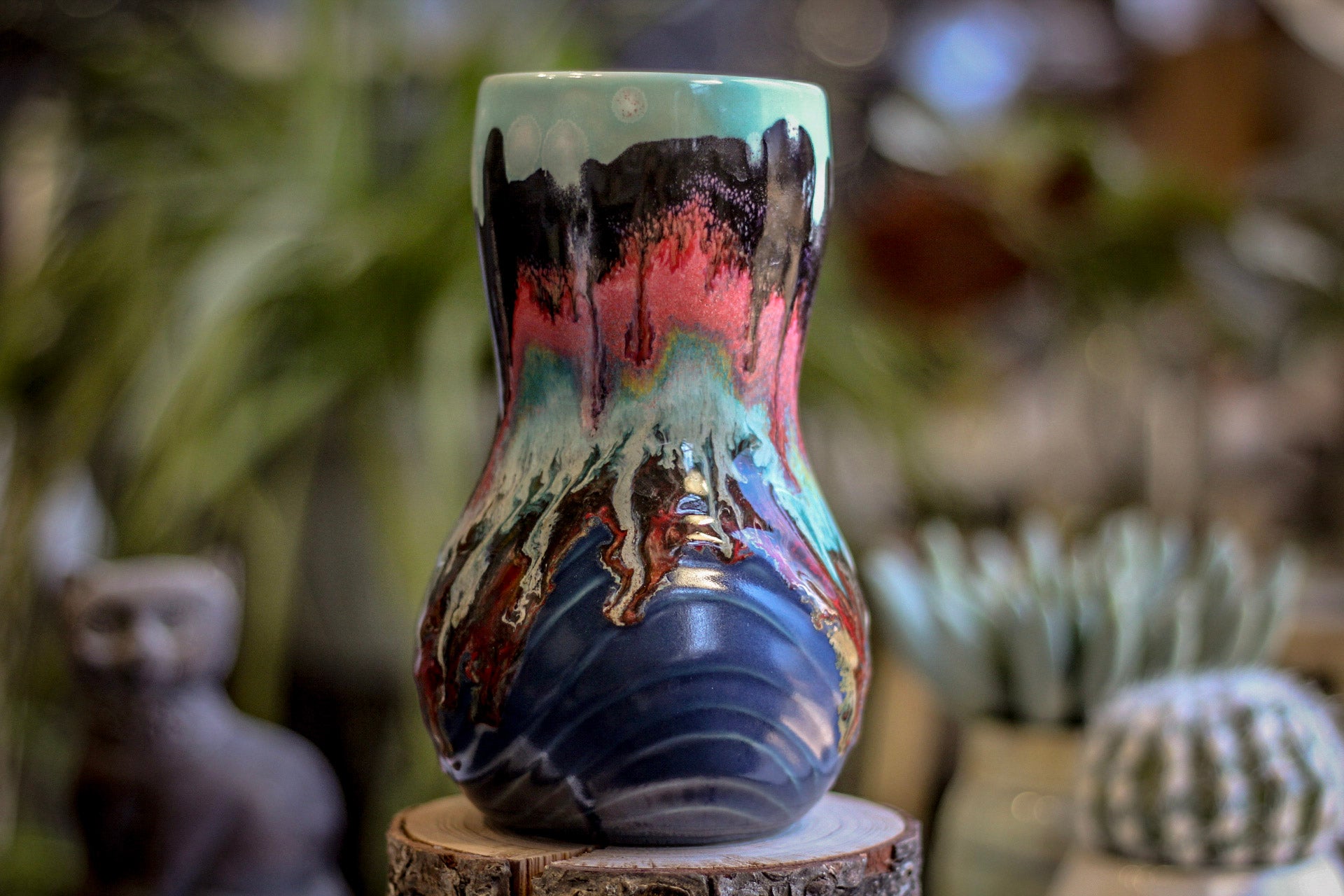 01-A Wonderland PROTOTYPE Textured Gourd Mug - TOP SHELF, 23 oz.