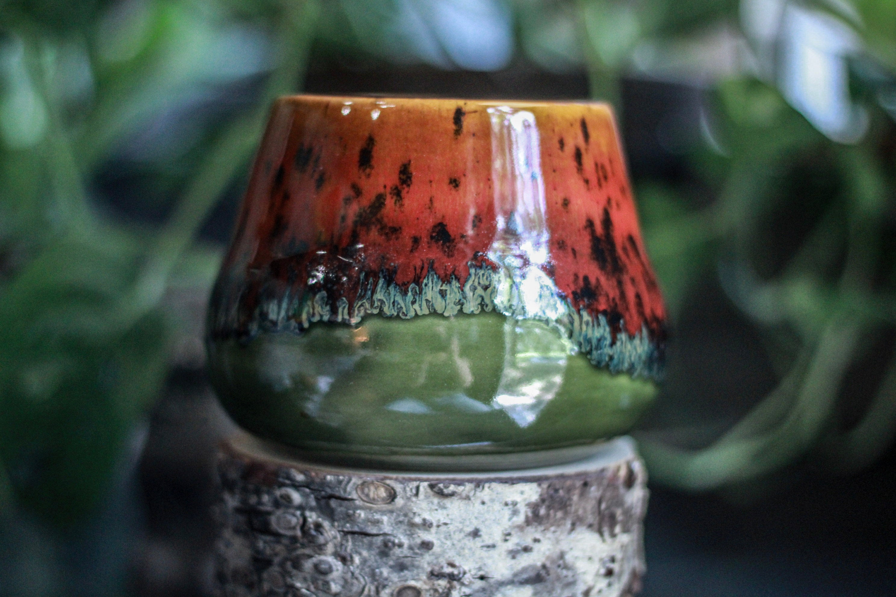 01-D Molten Melon Squat Gourd Mug - TOP SHELF, 22 oz.