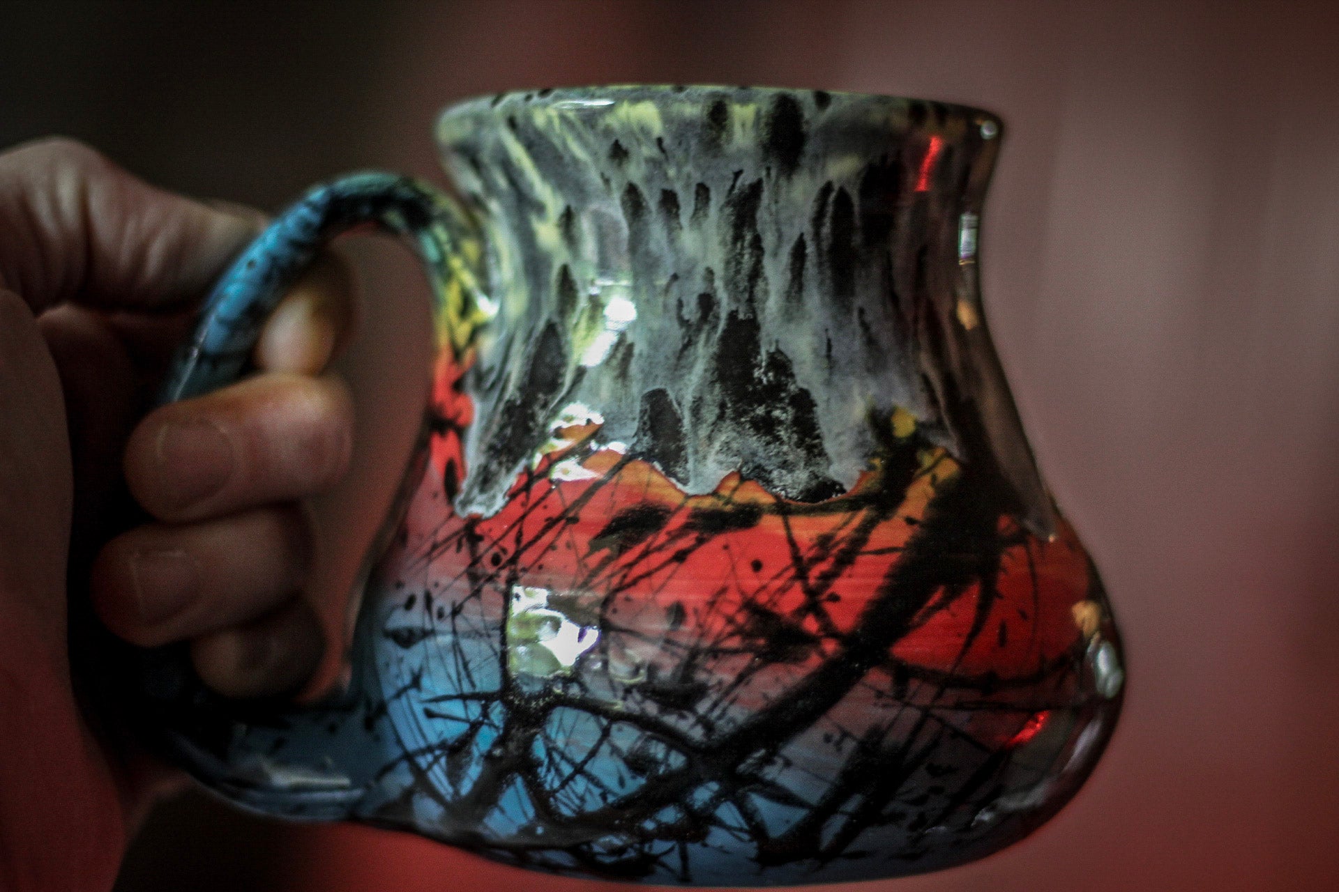 01-B Corona Flow Flared Mug, 15 oz.