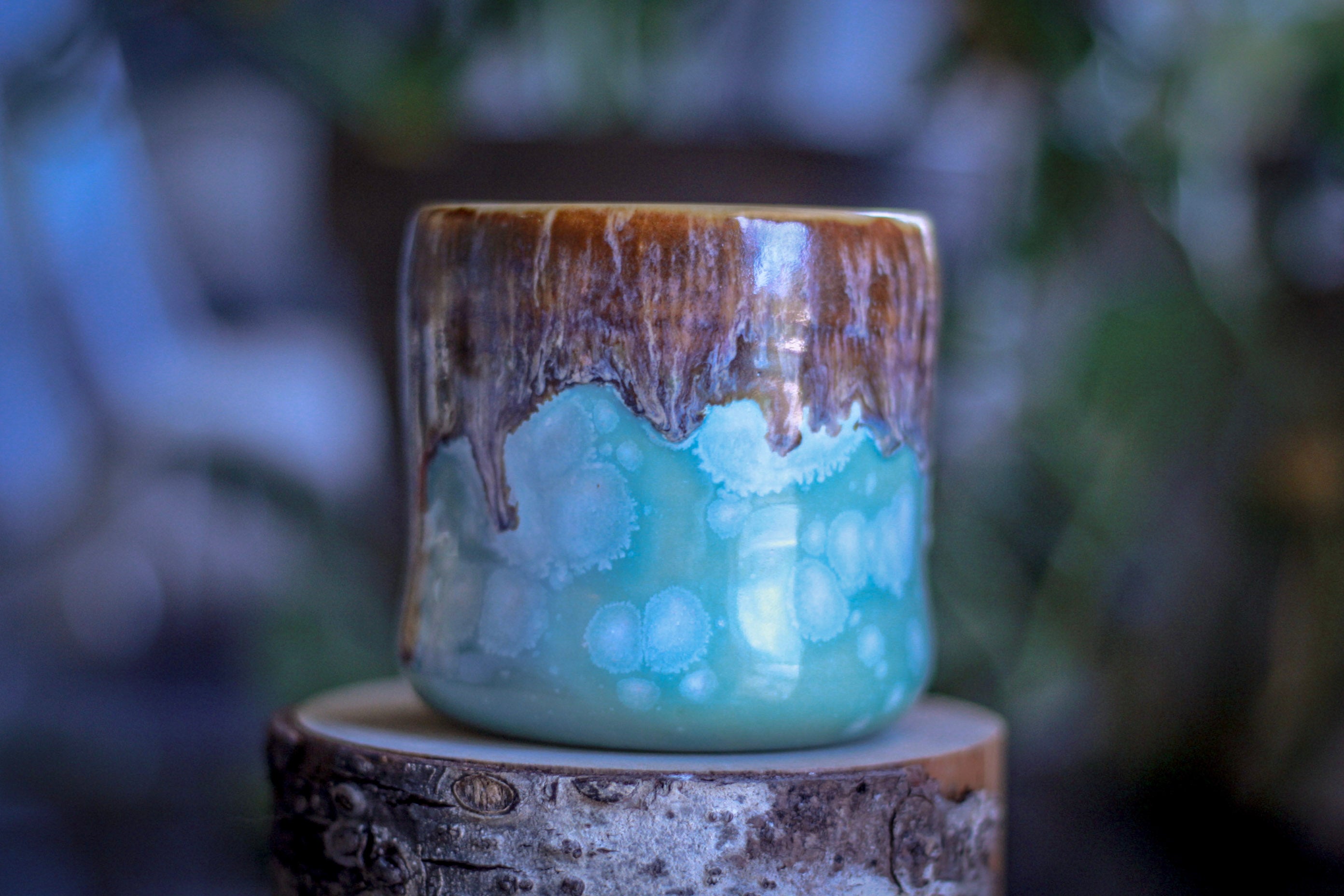 01-E Artic Wave Textured Mug, 10 oz.