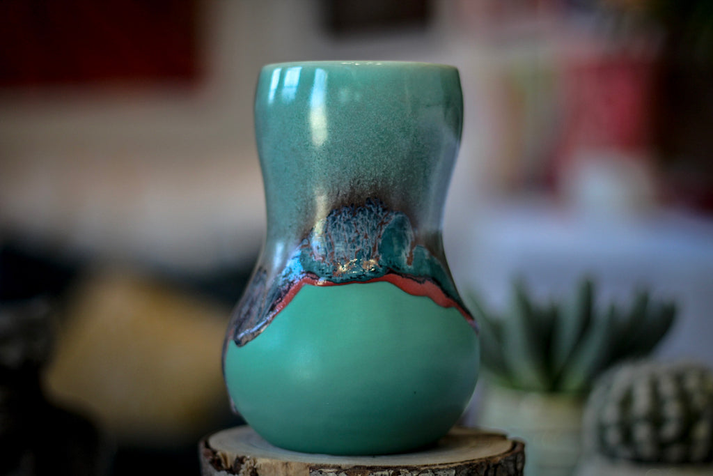 01-B Sonora Notched Gourd Mug - TOP SHELF, 18 oz.