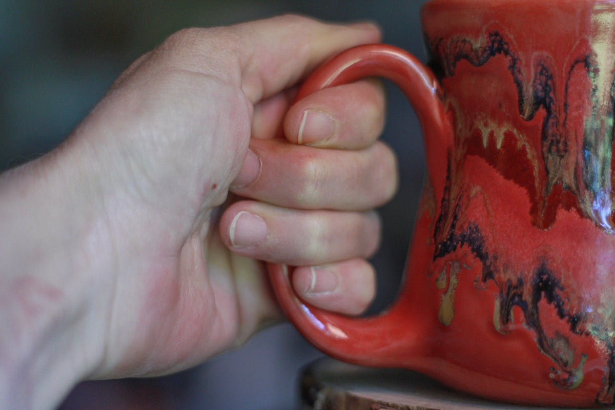 EXPERIMENTAL AUCTION #24 - Barely Flared Mug - MINOR MISFIT, 12 oz.