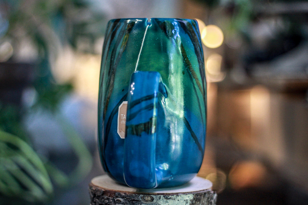 25-B Labradorite Notched Mug - MISFIT, 27 oz. - 15% off