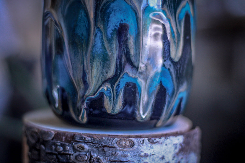 26-D Turquoise Grotto Stein Mug - TOP SHELF, 23 oz.