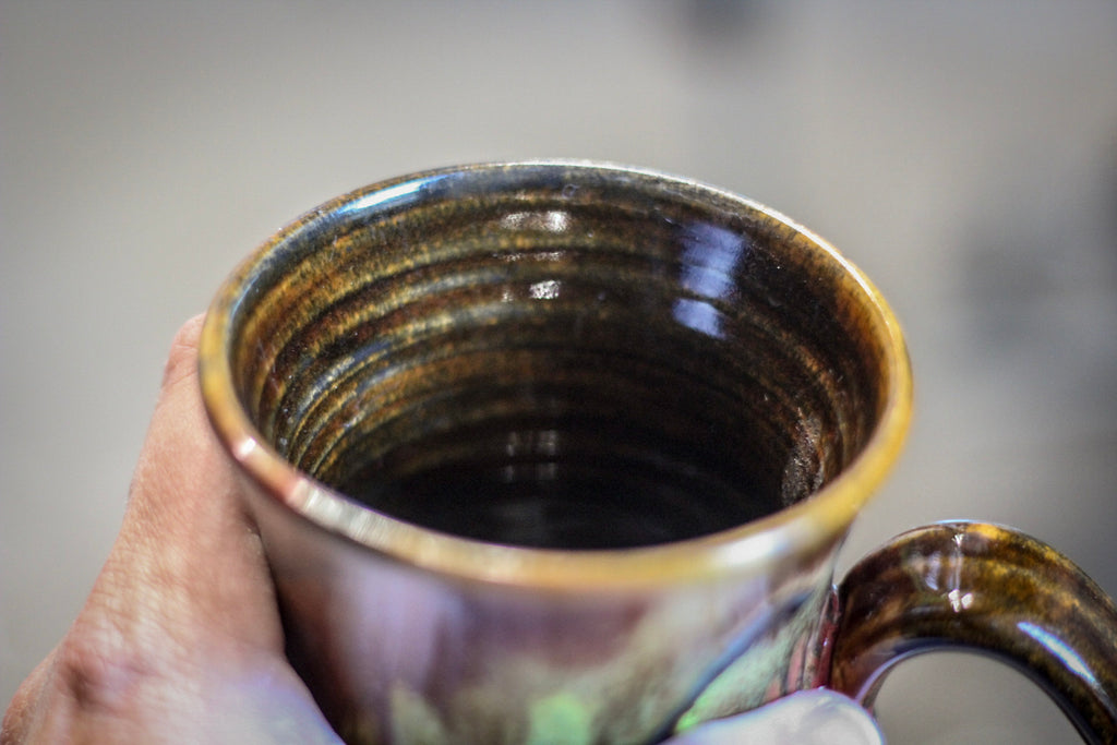 23-C Rainbow Grotto Flared Mug, 19 oz.