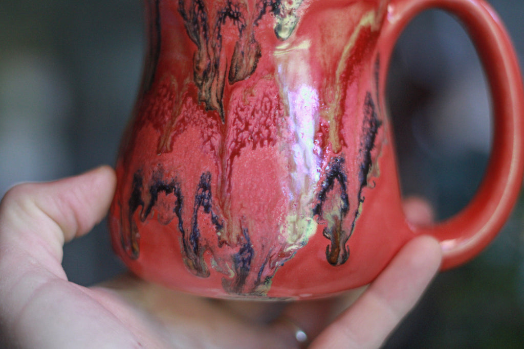 EXPERIMENTAL AUCTION #24 - Barely Flared Mug - MINOR MISFIT, 12 oz.