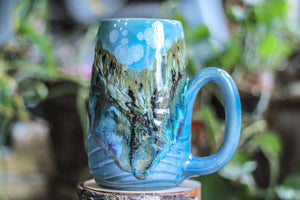 05-C Blueberry Fields Textured Mug, 23 oz.