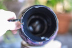 24-D Cosmic Amethyst Grotto Flared Acorn Notched Mug - TOP SHELF, 22 oz.