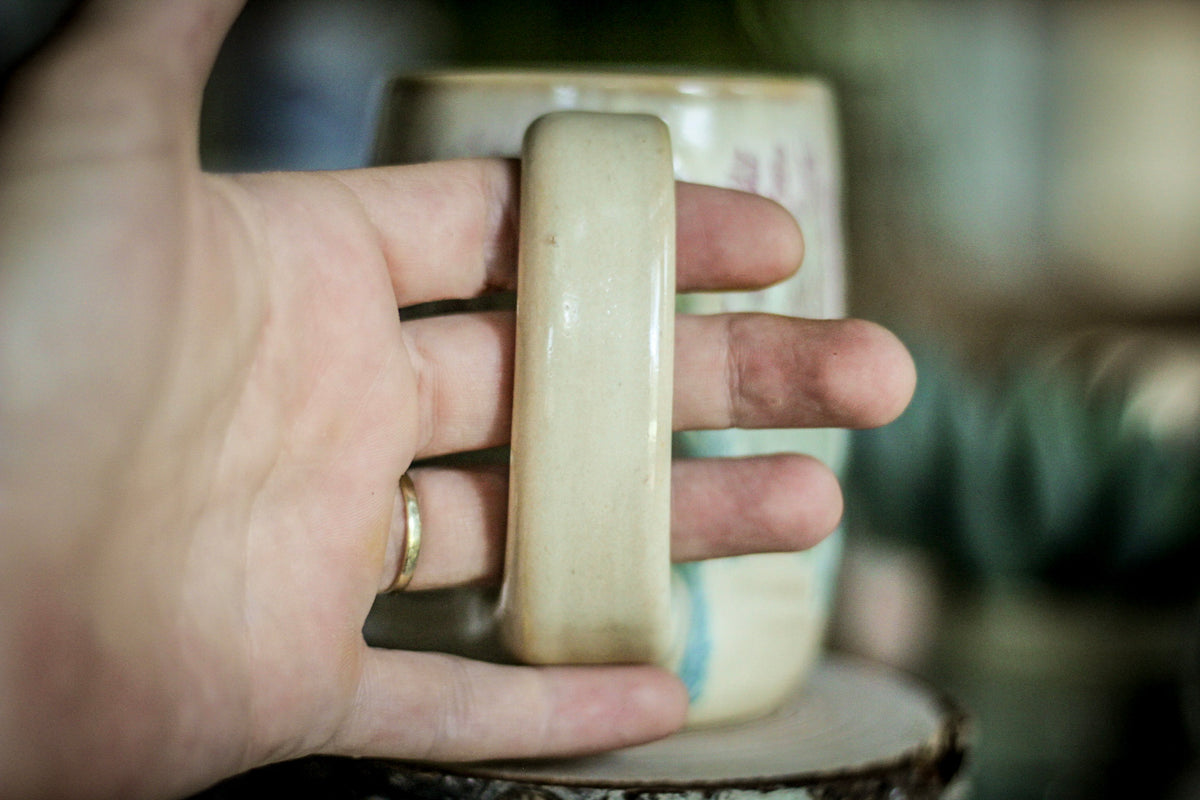 26-G  EXPERIMENT Textured Mug, 10 oz.
