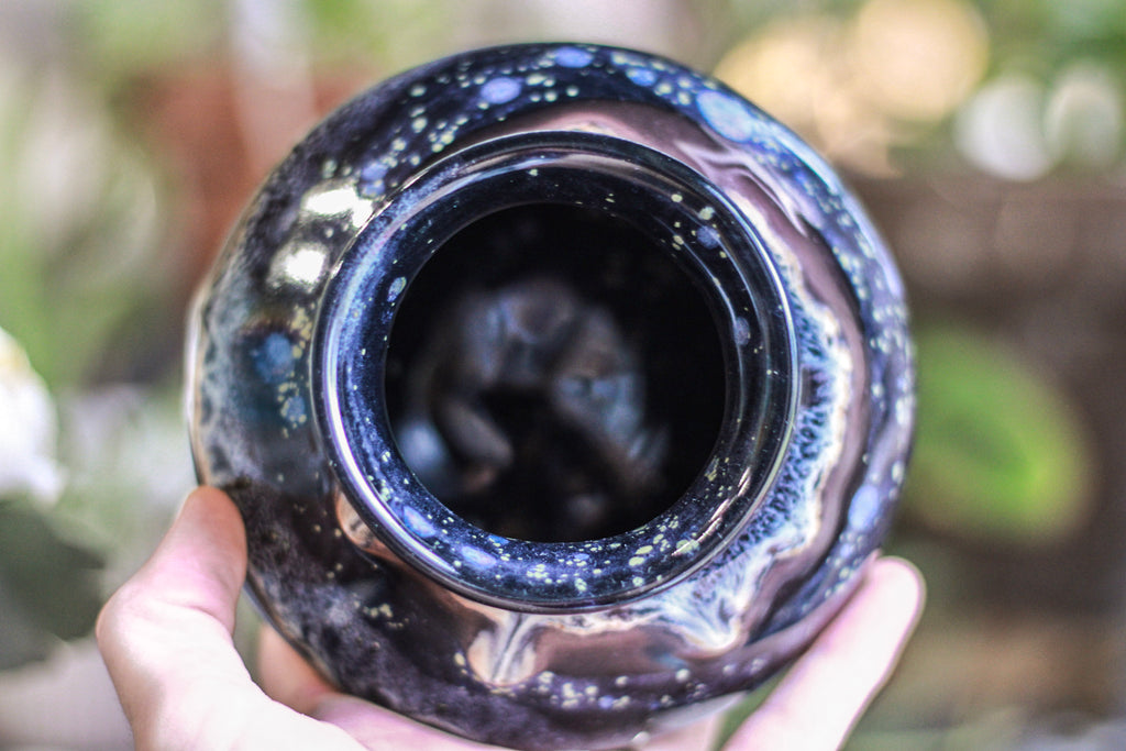 23-E Cosmic Amethyst Grotto Smudge Cup/Vase, 12 oz.
