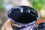 24-D Cosmic Amethyst Grotto Flared Acorn Notched Mug - TOP SHELF, 22 oz.