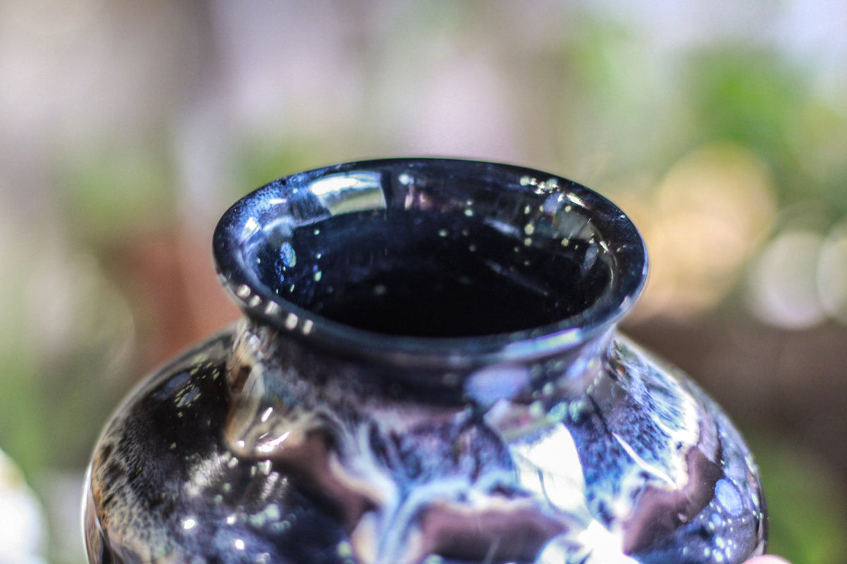 23-E Cosmic Amethyst Grotto Smudge Cup/Vase, 12 oz.