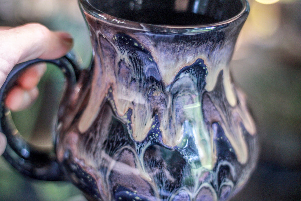 24-C Cosmic Amethyst Grotto Flared Mug - TOP SHELF, 26 oz.