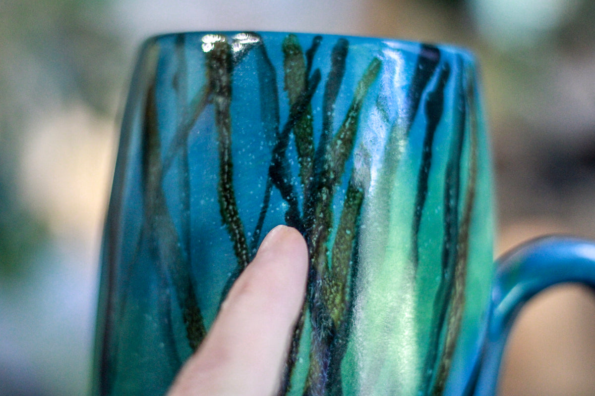 25-B Labradorite Notched Mug - MISFIT, 27 oz. - 15% off