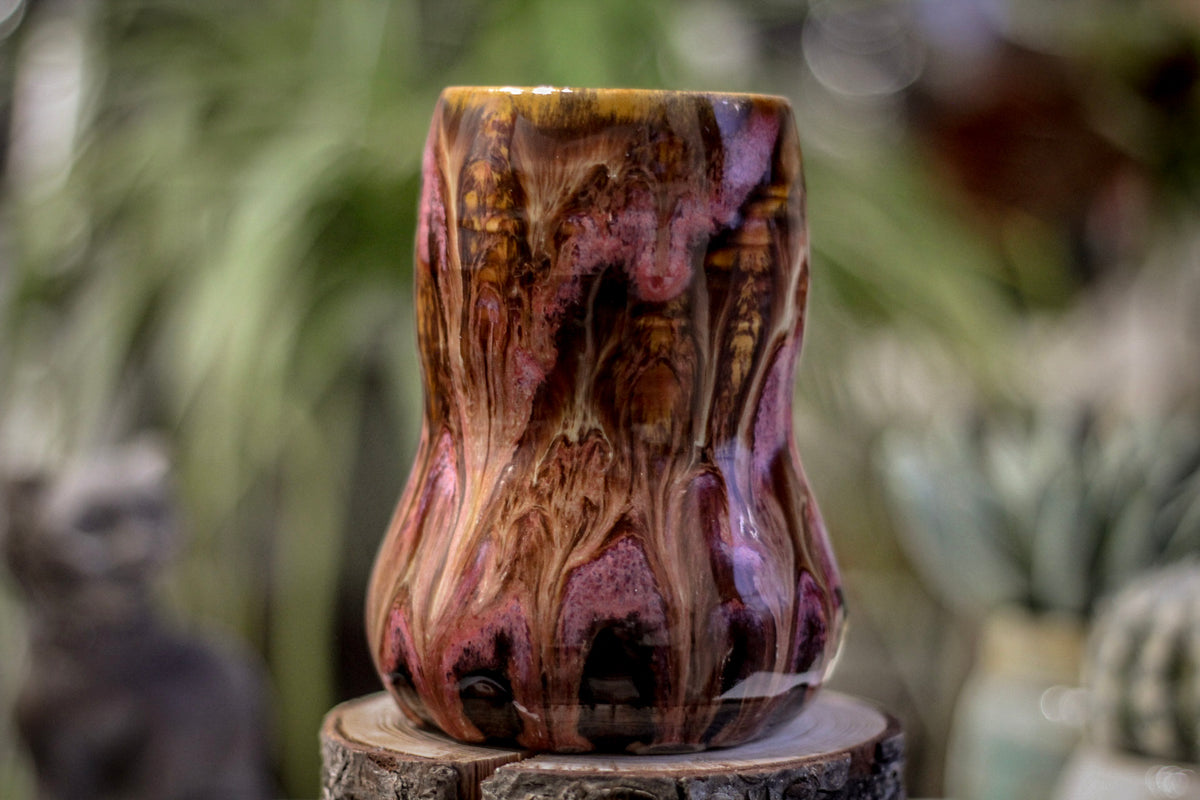 26-E Fuchsia Beauty Gourd Mug - MINOR MISFIT , 18 oz. - 10% off