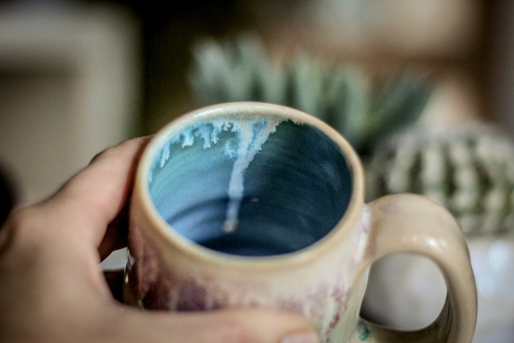 26-G  EXPERIMENT Textured Mug, 10 oz.