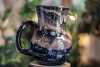 28-C Cosmic Amethyst Grotto Barely Flared Notched Acorn Mug, 28 oz.