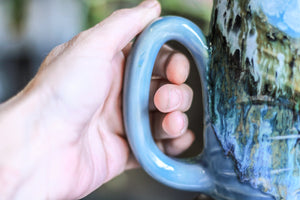05-C Blueberry Fields Textured Mug, 23 oz.