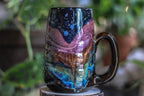 25-B Starry Night Textured Acorn Mug, 23 oz.