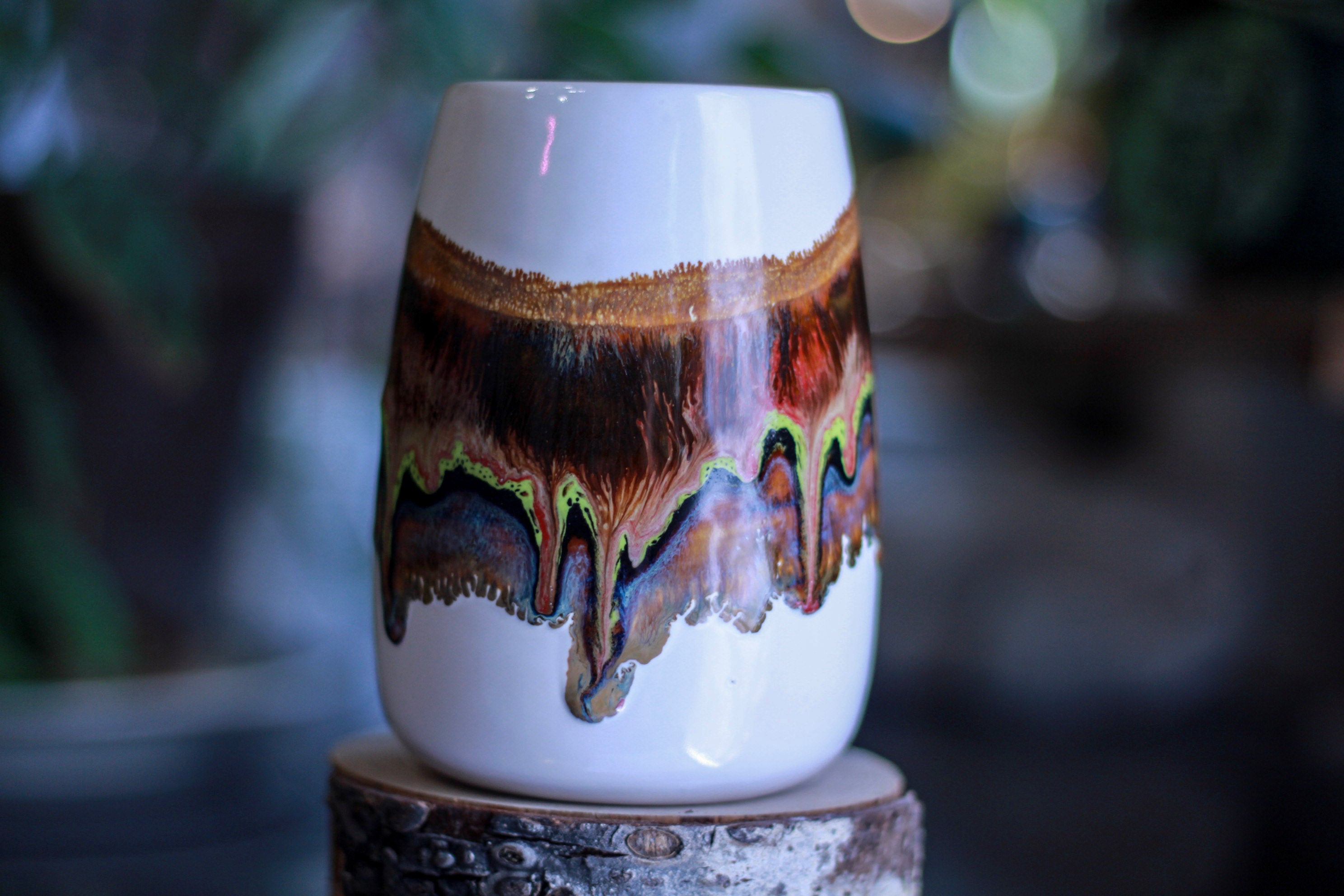 03-C Fire & Ice PROTOTYPE Notched Mug, 22 oz.