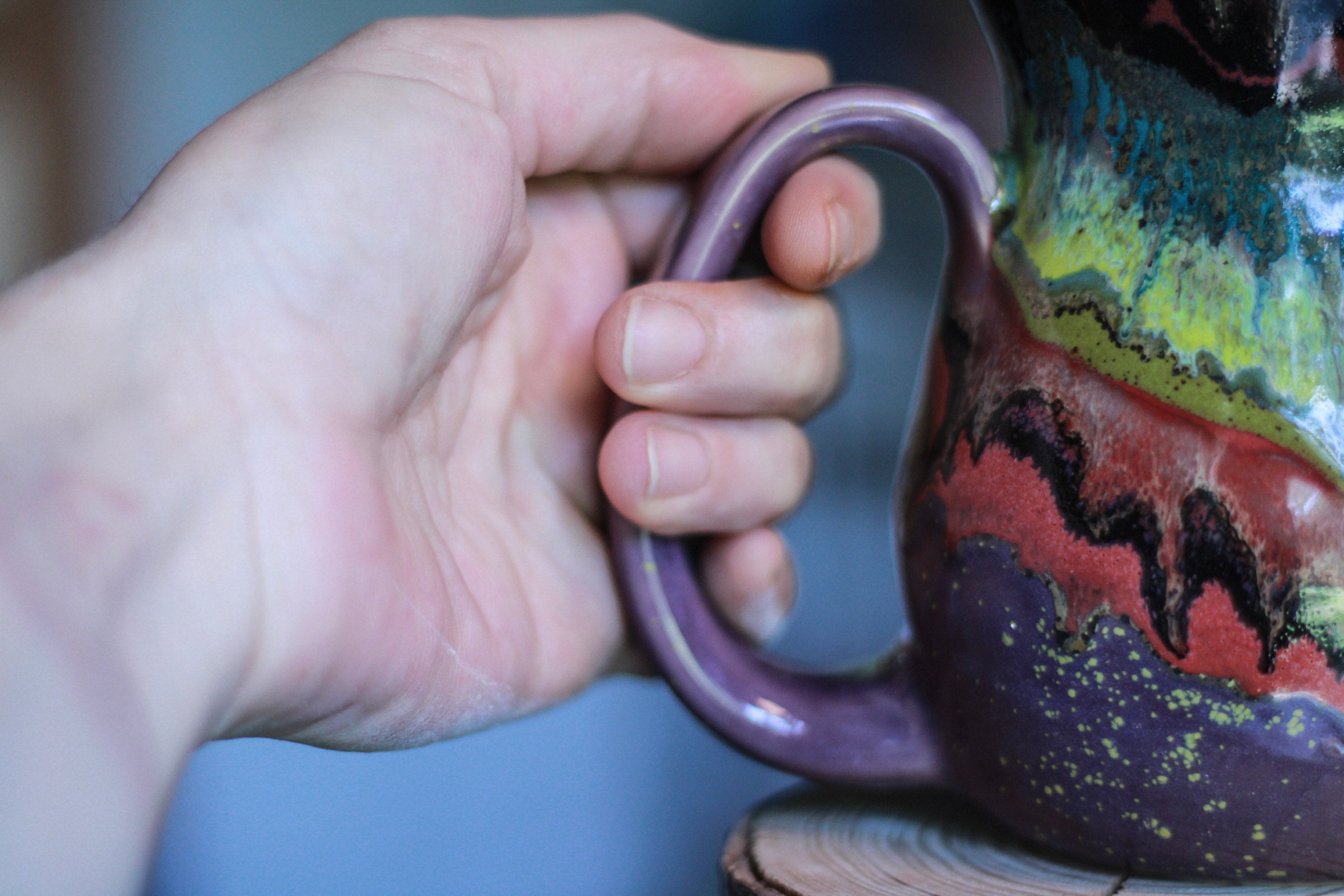 03-A Grotto PROTOTYPE Flared Mug - TOP SHELF, 17 oz.