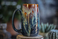 03-D New Wave Textured Mug - ODDBALL, 18 oz. - 15% off