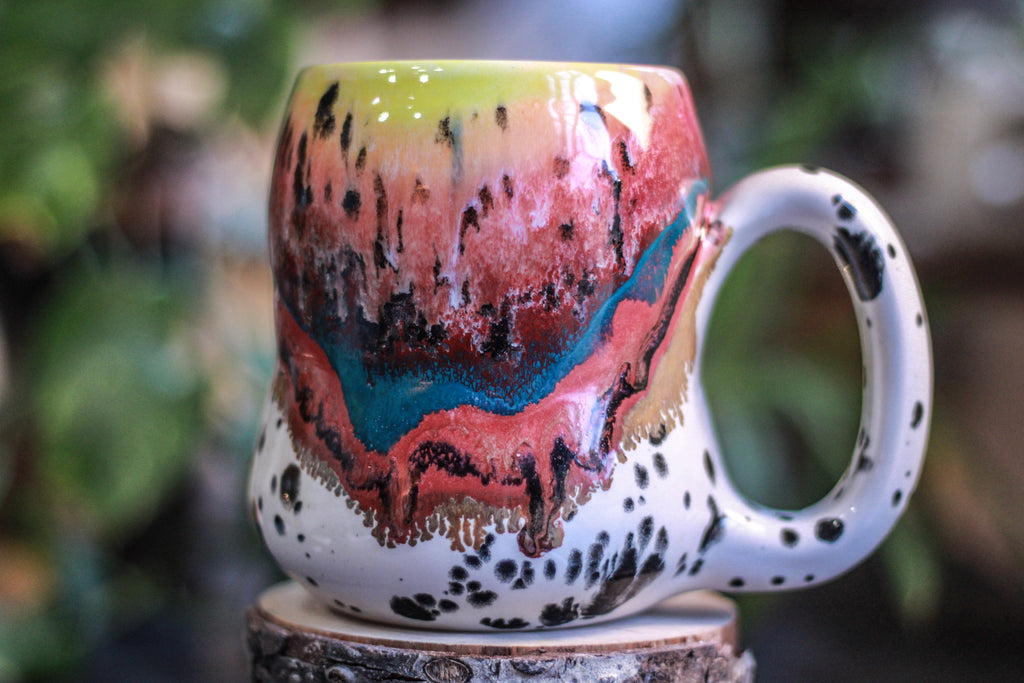 04-B Desert Rainbow Gourd Mug, 24 oz.
