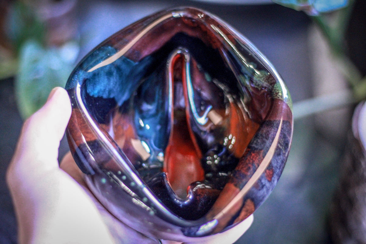 22-B Rainbow Stellar Vase-Sculpture - 30% off