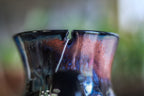 24-B Black Rainbow Grotto Flared Notched Mug, 22 oz.