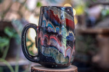 Load image into Gallery viewer, 25-B Cosmic Grotto Notched Mug, 23 oz.