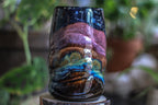 25-B Starry Night Textured Acorn Mug, 23 oz.