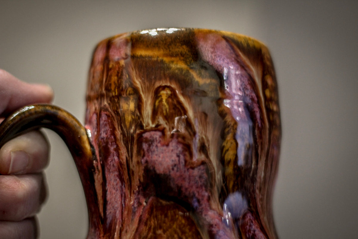 26-E Fuchsia Beauty Gourd Mug - MINOR MISFIT , 18 oz. - 10% off
