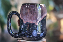 Load image into Gallery viewer, 28-D Midnight Bliss Notched Gourd Mug, 25 oz.
