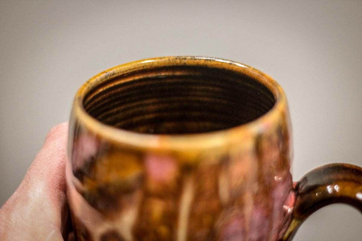 26-E Fuchsia Beauty Gourd Mug - MINOR MISFIT , 18 oz. - 10% off