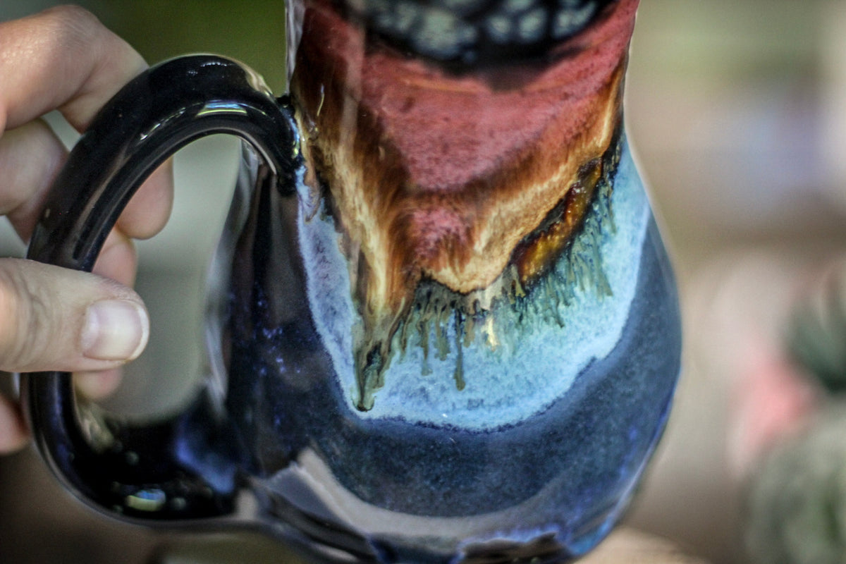 25-B Starry Starry Night Barely Flared Textured Acorn Mug - ODDBALL, 21 oz. - 15% off
