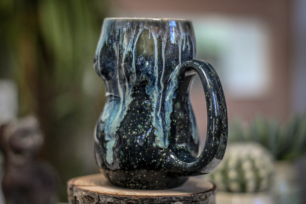 26-D Astral Wave Goddess Mug, 15 oz.