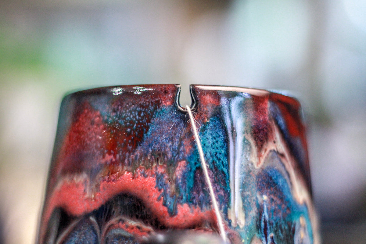 25-B Cosmic Grotto Notched Mug, 23 oz.