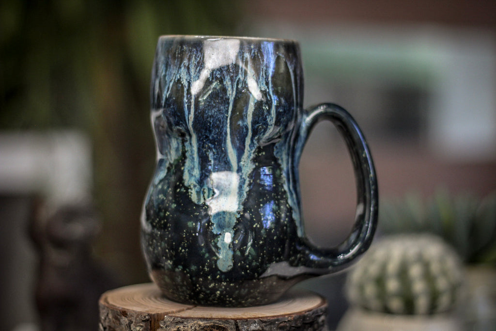 26-D Astral Wave Goddess Mug, 15 oz.