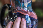24-B Black Rainbow Grotto Flared Notched Mug, 22 oz.
