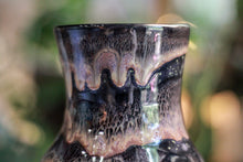 Load image into Gallery viewer, 28-C Cosmic Amethyst Grotto Barely Flared Notched Acorn Mug, 28 oz.