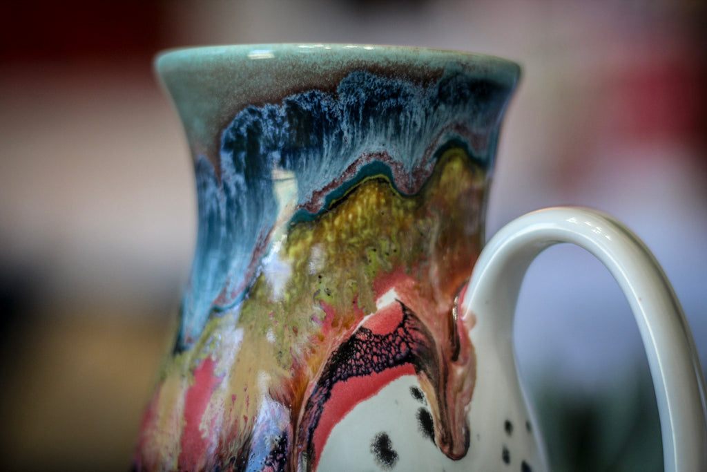 03-B Snowy Sonora Grotto Flared Mug, 16 oz.