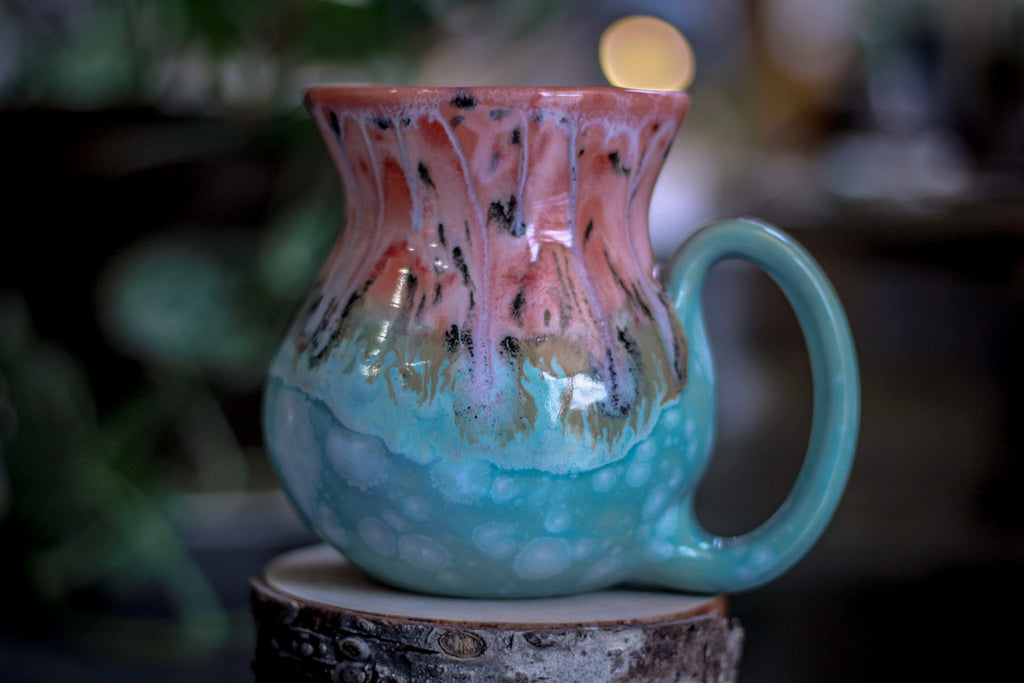 03-D Spring Melon Flared Mug, 18 oz.