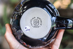 24-B Black Rainbow Grotto Flared Notched Mug, 22 oz.