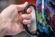 Load image into Gallery viewer, 26-A Rainbow Stellar Mug - TOP SHELF, 22 oz.